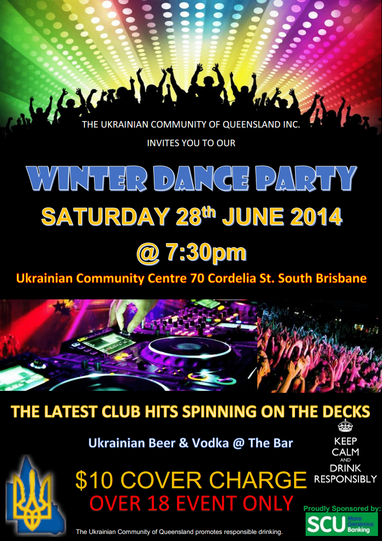 Winter Dance Party (zabava) 2014 â Ukrainian Community Of